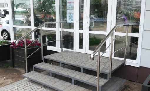 Поручни из нержавеющей стали  Вологда