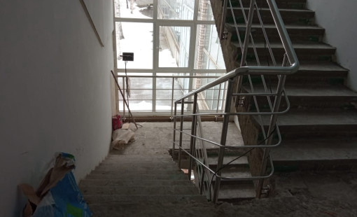 Лестничные ограждения из нержавеющей стали